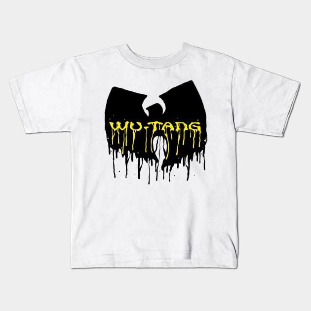 wutang clan melted Kids T-Shirt by AION